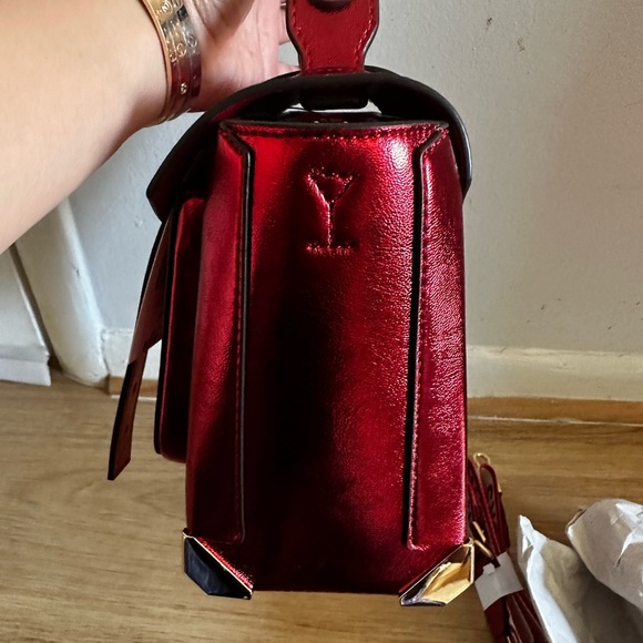 Michael Kors Metallic Red Bag - Picture 13 of 16